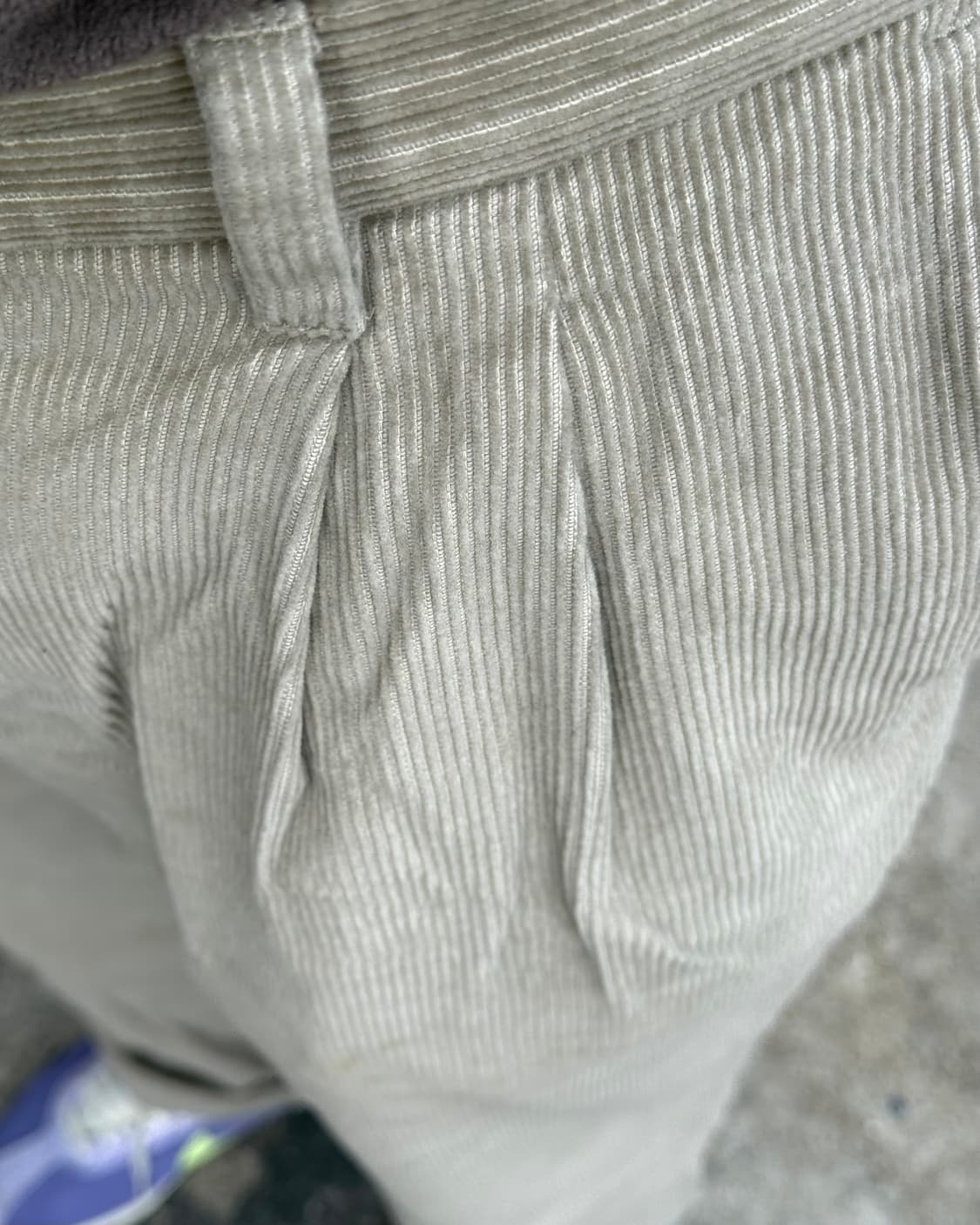 90‘s 에디바우어 투턱 클래식 핏 코듀로이 팬츠 36 상품이미지10