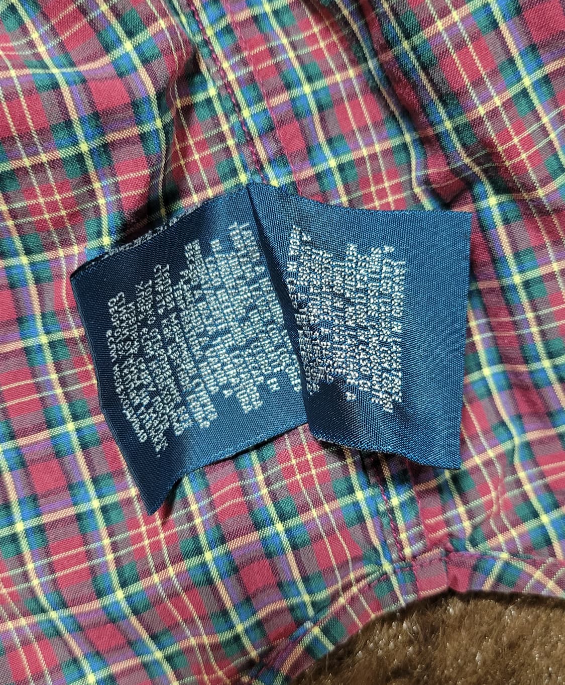 폴로 랄프로렌 여성 타탄 체크 남방(M) 상품이미지6