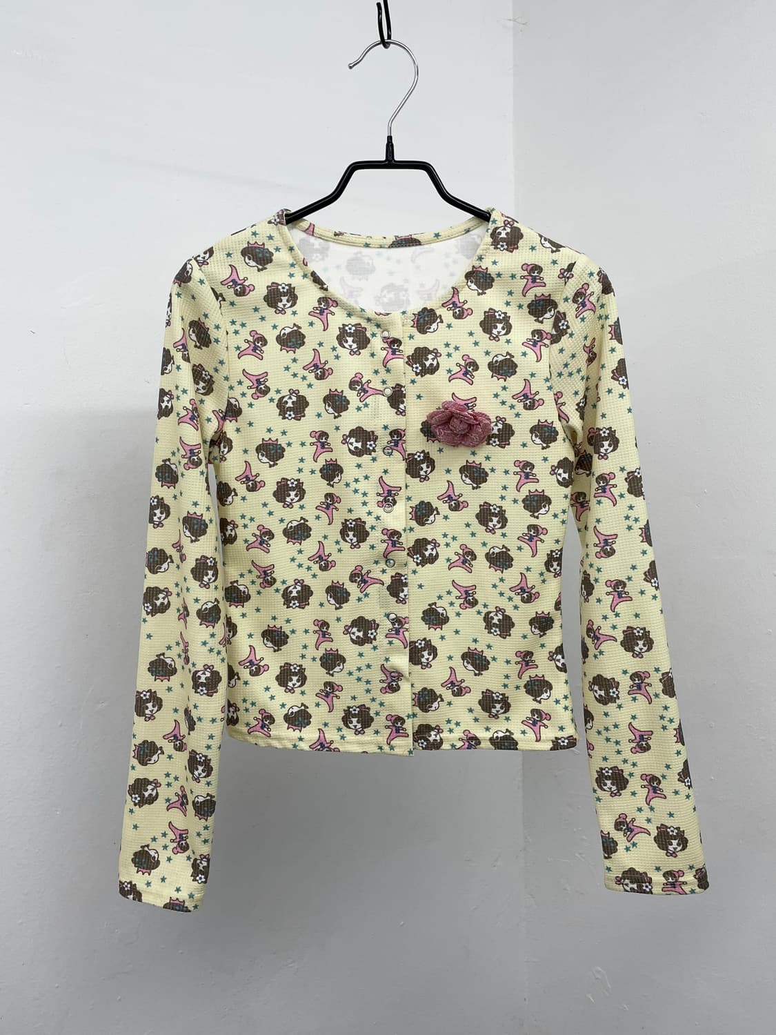 키치 패턴 코사지 탑🍋 상품이미지7