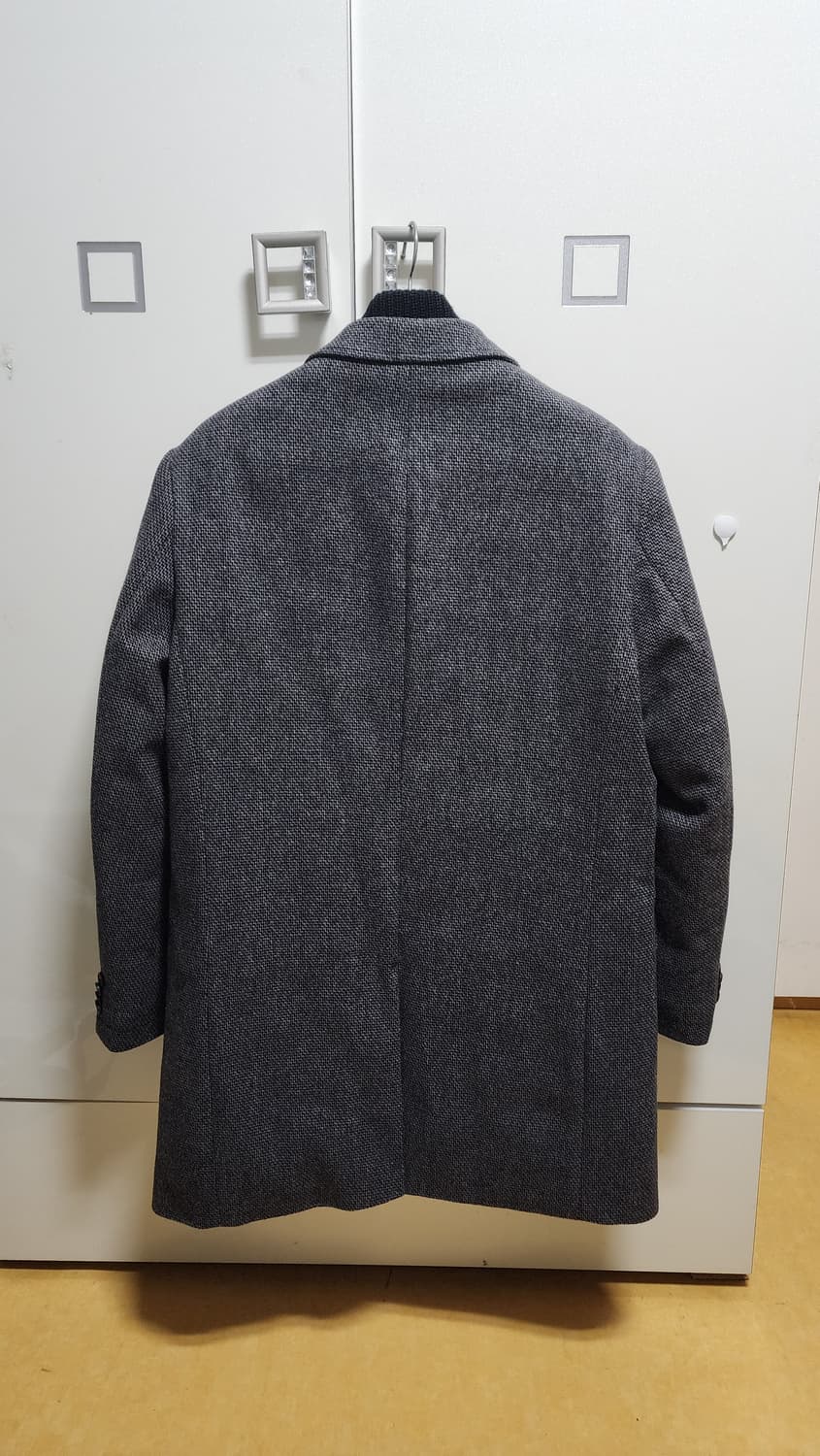 크리스찬 라크르와 남자 헤링본 여행자 겨울 코트 상품이미지2