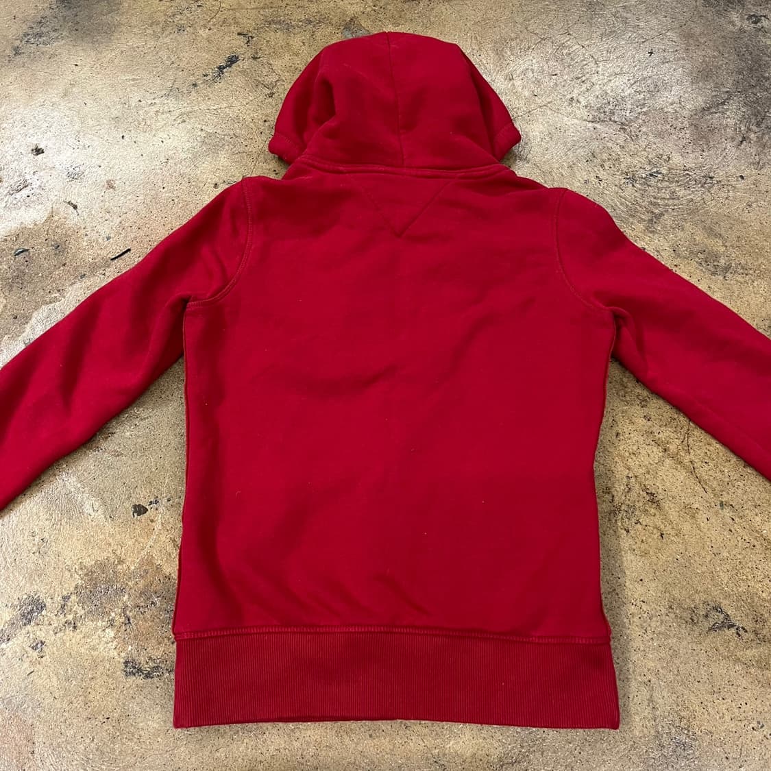 타미힐피거 레드 데님 하트 후드집업  상품이미지4