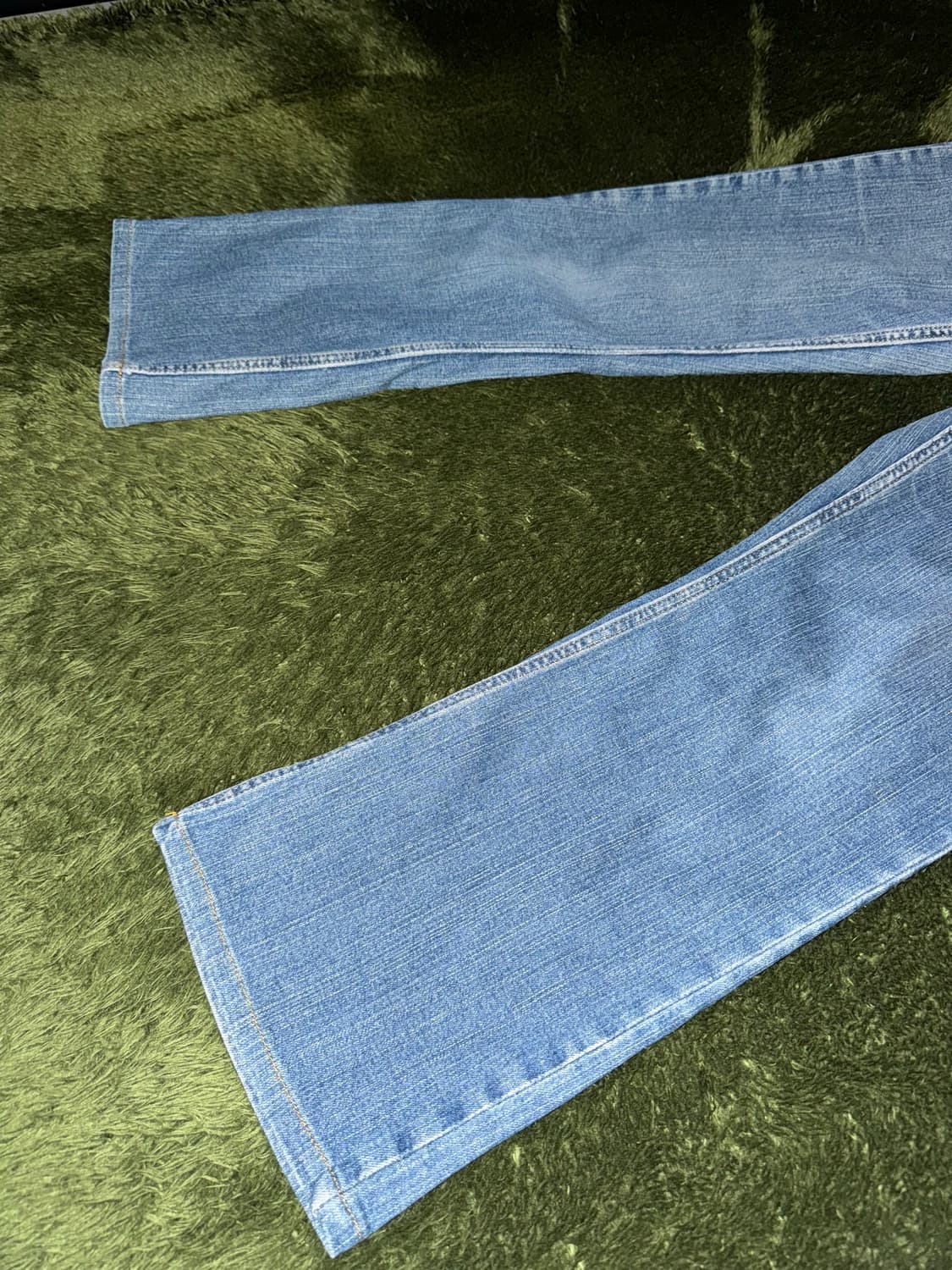 L.L.Bean 엘엘빈 재팬 클래식 핏 빈티지 워싱 데님 팬츠 인디고 상품이미지6