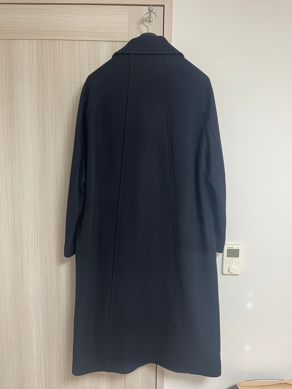 벨리에 맥시 멜톤 울 발마칸 다크네이비 S사이즈 상품이미지3