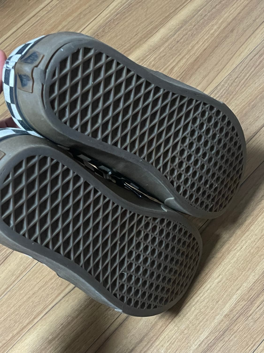 VANS 반스 체커보드 검솔 260 상품이미지5