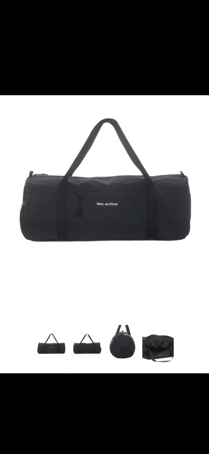 wsc archive 아카이브 barrel bag 에센셜 배럴백 상품이미지1