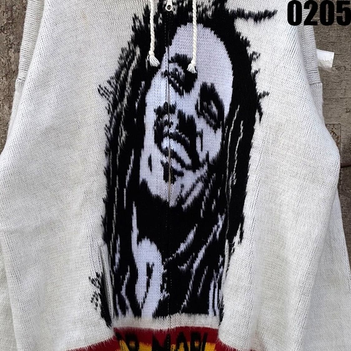 루미나후이 밥말리 후드 니트 집업 XXL 0205 상품이미지5