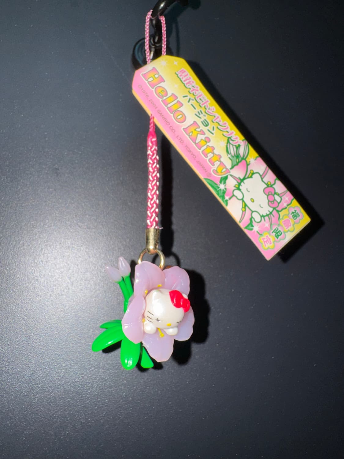 산리오 헬로키티 고전 스트랩 한정 현화 릴리 키티 백합 은방울 꽃 키티 상품이미지2