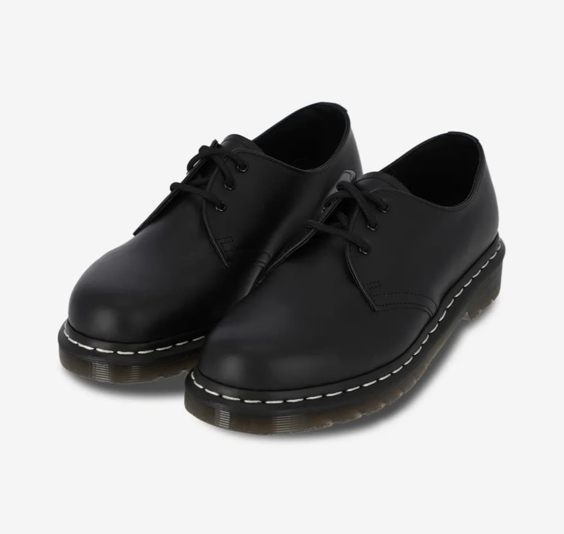 닥터마틴 1461 화이트 스티치 블랙 상품이미지1