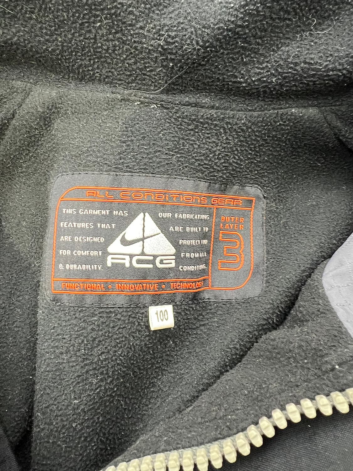 90s 나이키 acg 레이어 3 풀오버 후디 립스탑 아노락 점퍼 상품이미지7