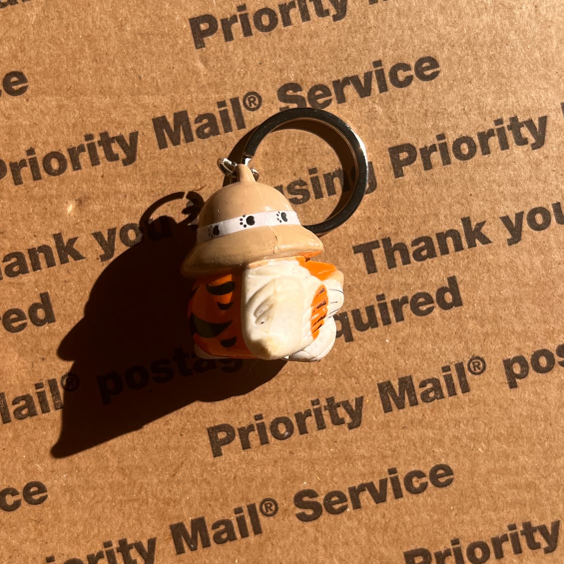 90s vtg Safari Tiger Keyring 상품이미지3