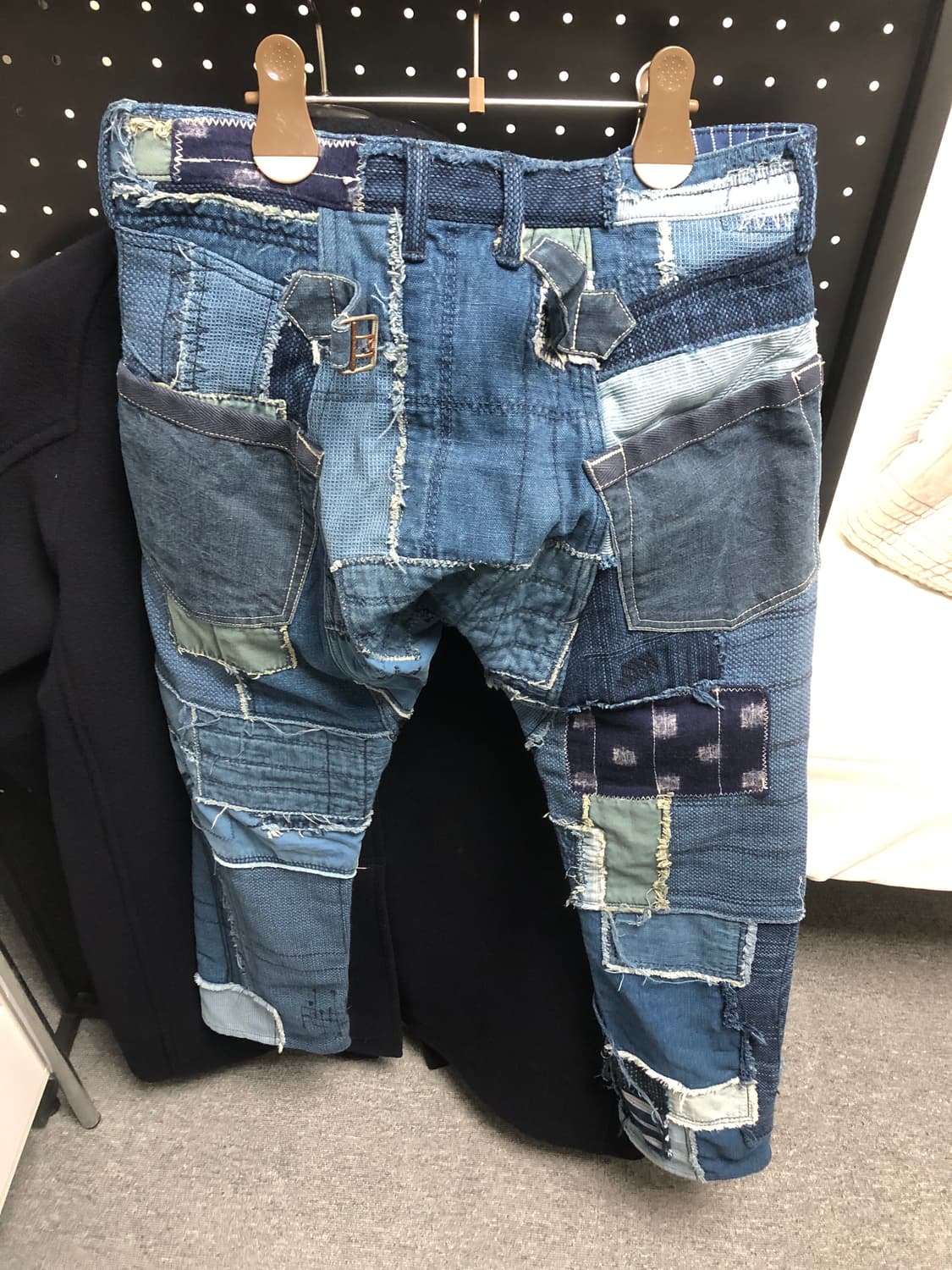 준야와타나베 15ss 보로 팬츠 상품이미지3