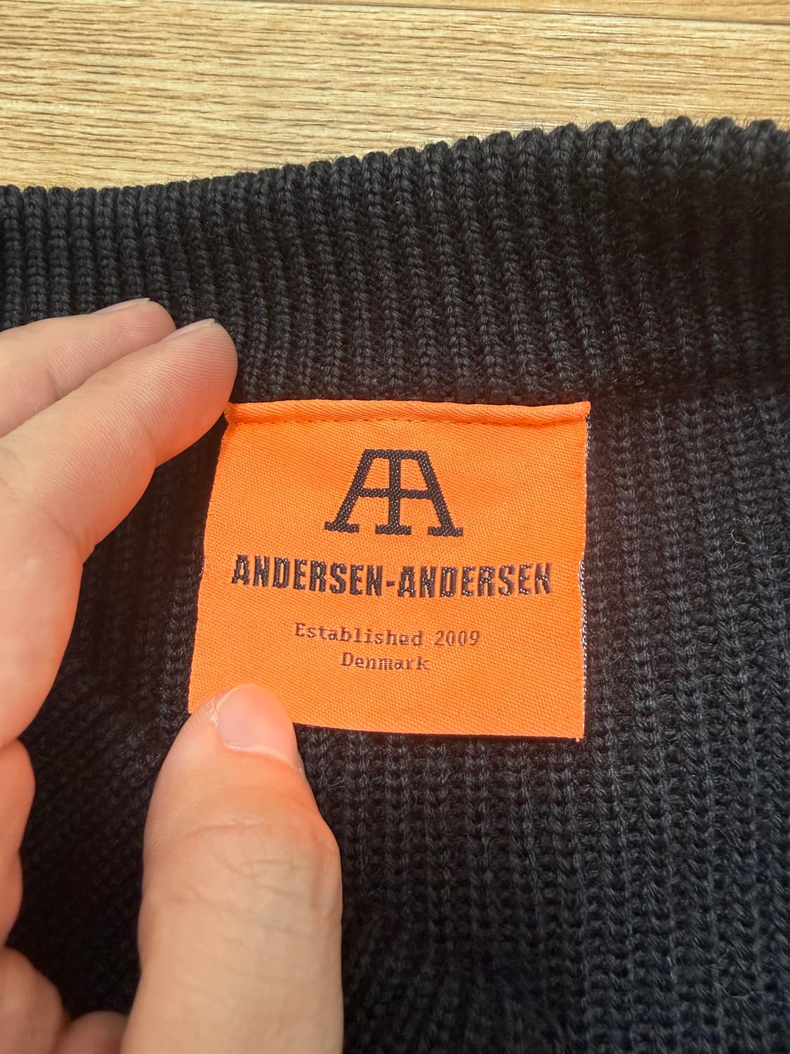 안데르센안데르센 스키퍼 블랙L 판매합니다 상품이미지2