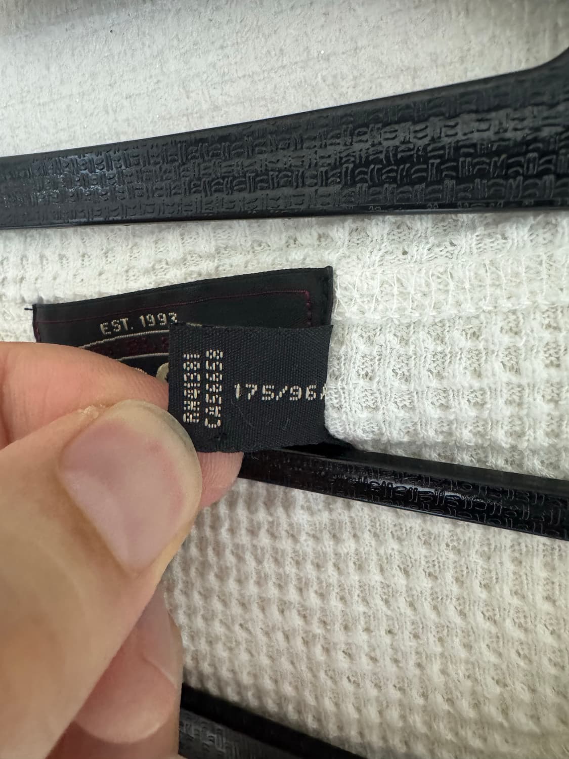 M 더블알엘 와플 헨리넥 반팔 티셔츠 상품이미지3