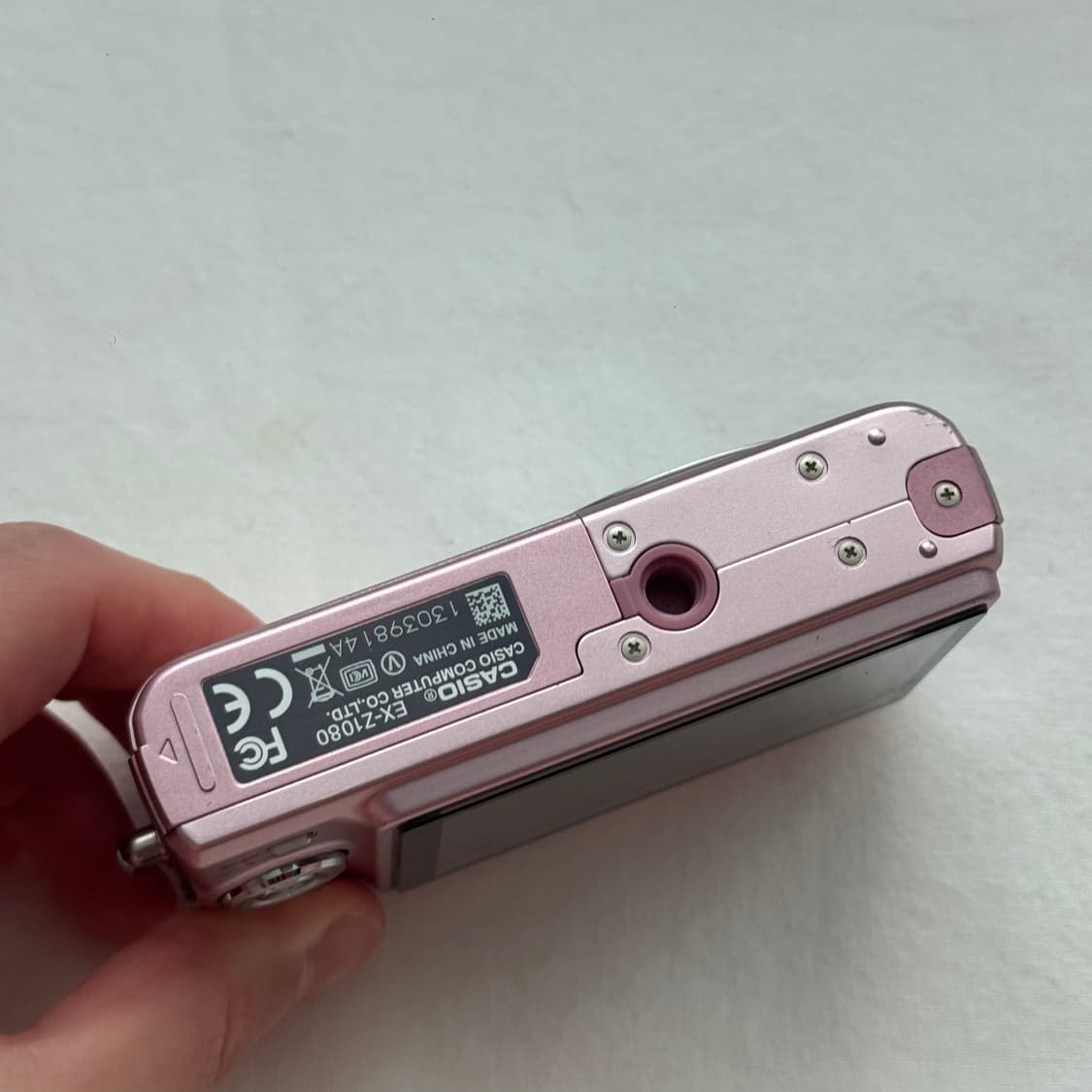 작례⭕️ 카시오 엑슬림 Casio Exilim EX-Z1080 핑크 디카 상품이미지5