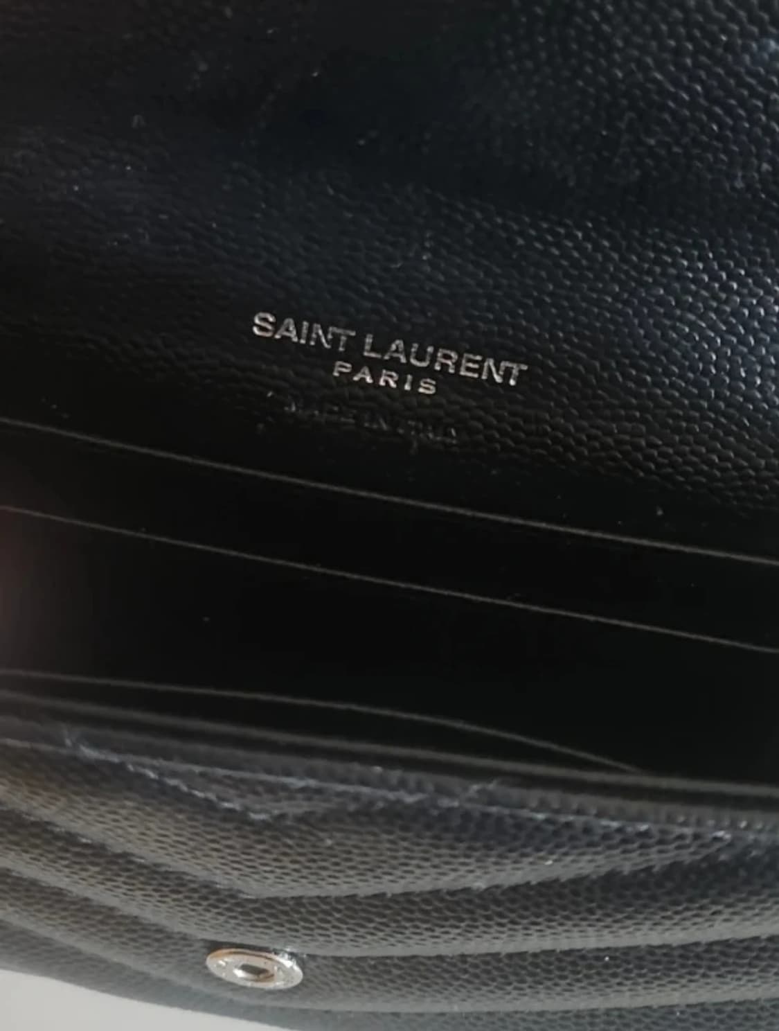 생로랑 카드지갑 은장 상품이미지2