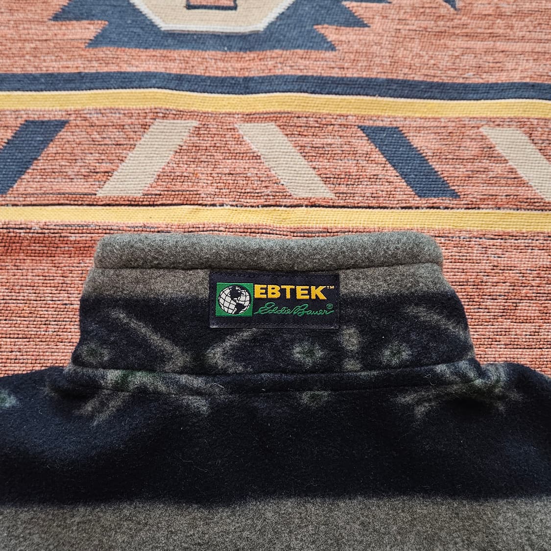 90s 에디바우어 아즈텍 플리스 풀오버 상품이미지8