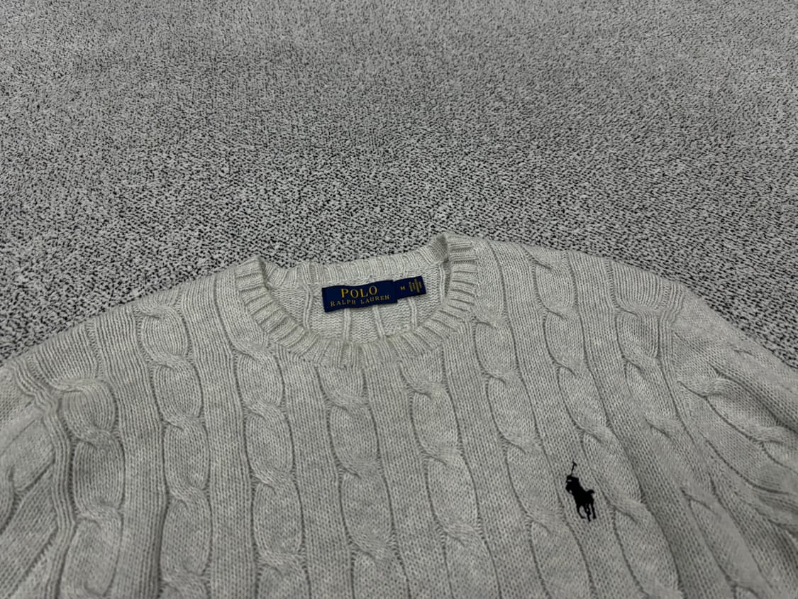 폴로 랄프로렌 꽈배기니트 상품이미지2