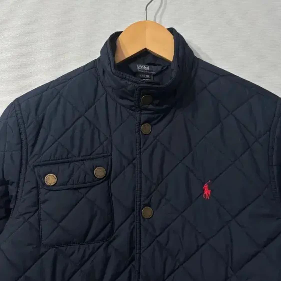폴로 랄프로렌 퀼팅 자켓 남90 여55반 상품이미지2