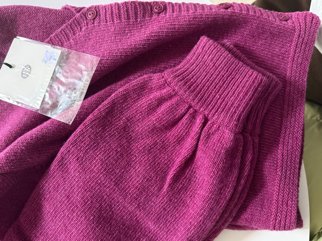 에토스 브이넥 크롭 가디건 상품이미지4