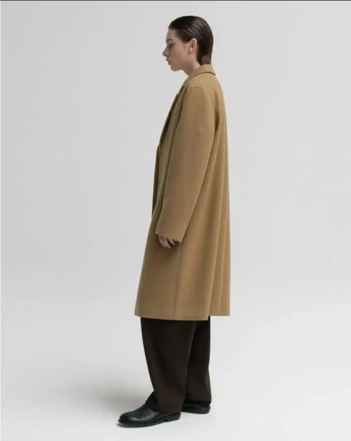 (XS)인사일런스 솔리스트 캐시미어 혼방 코트 상품이미지2