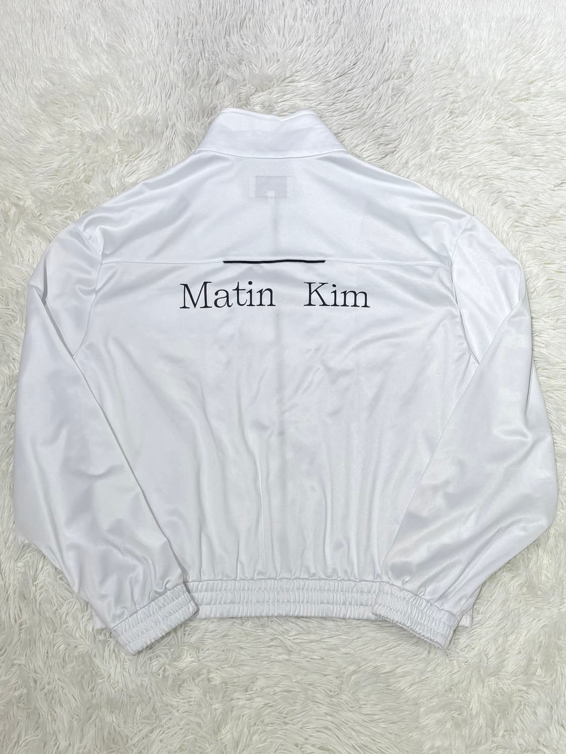 마땡킴 빅로고 화이트 투웨이 트랙탑 상품이미지7