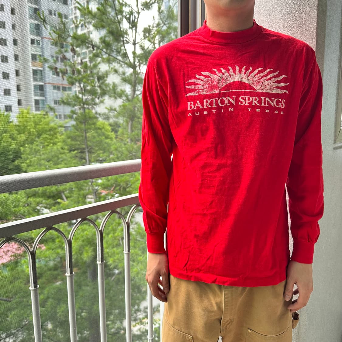 90s USA 빈티지 롱 슬리브 상품이미지1