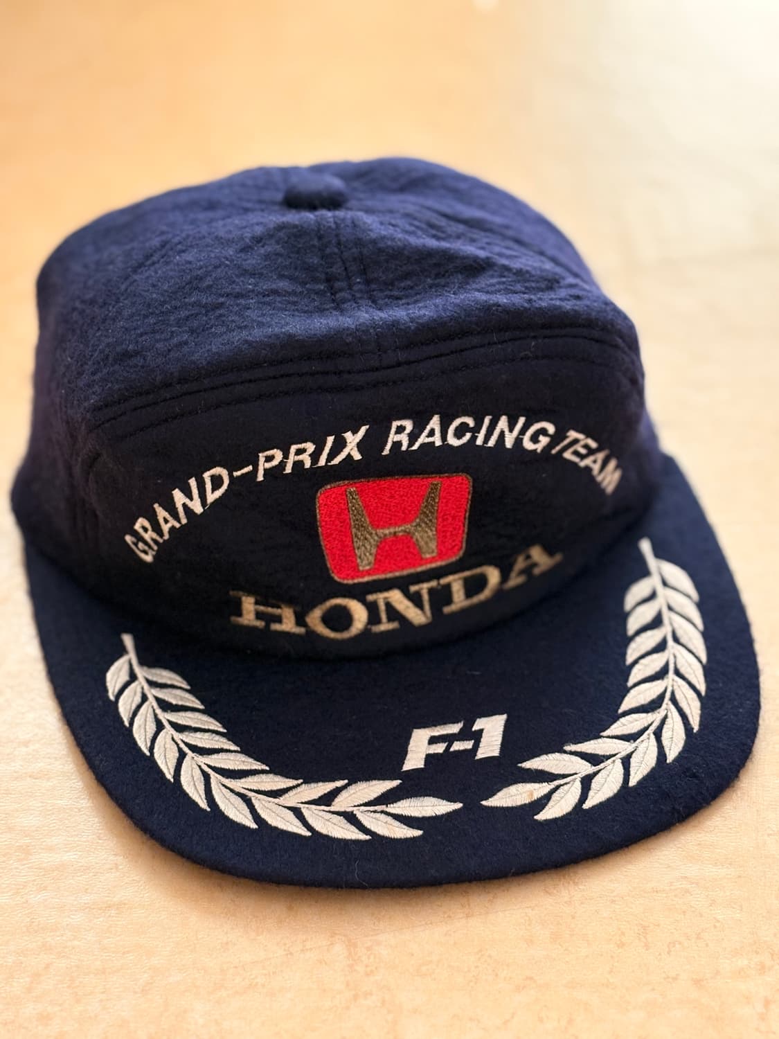 90s 혼다 HONDA F1 그랑프리 레이싱팀 울 캡 모자 상품이미지2