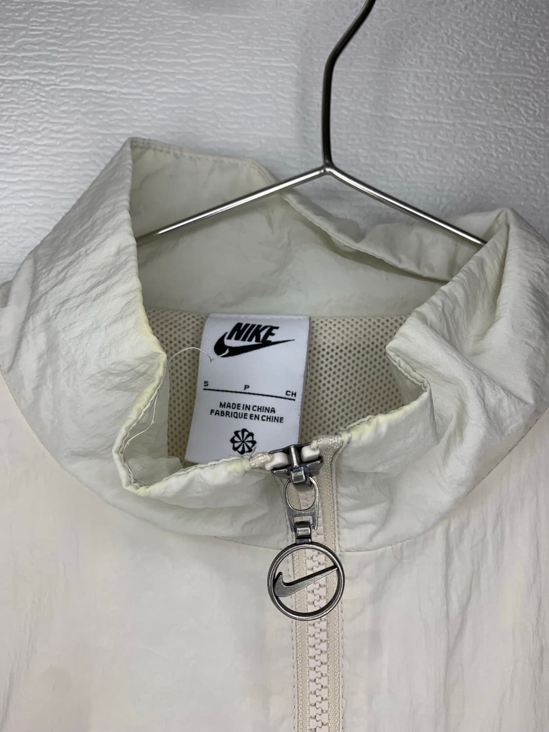 나이키 바람막이 자켓 아이보리 상품이미지3