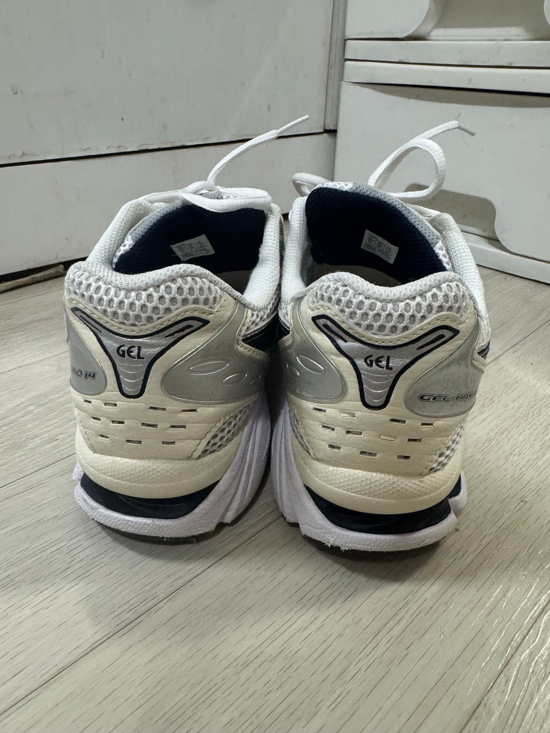 아식스 젤 카야노 14 화이트 실버 280mm 상품이미지3