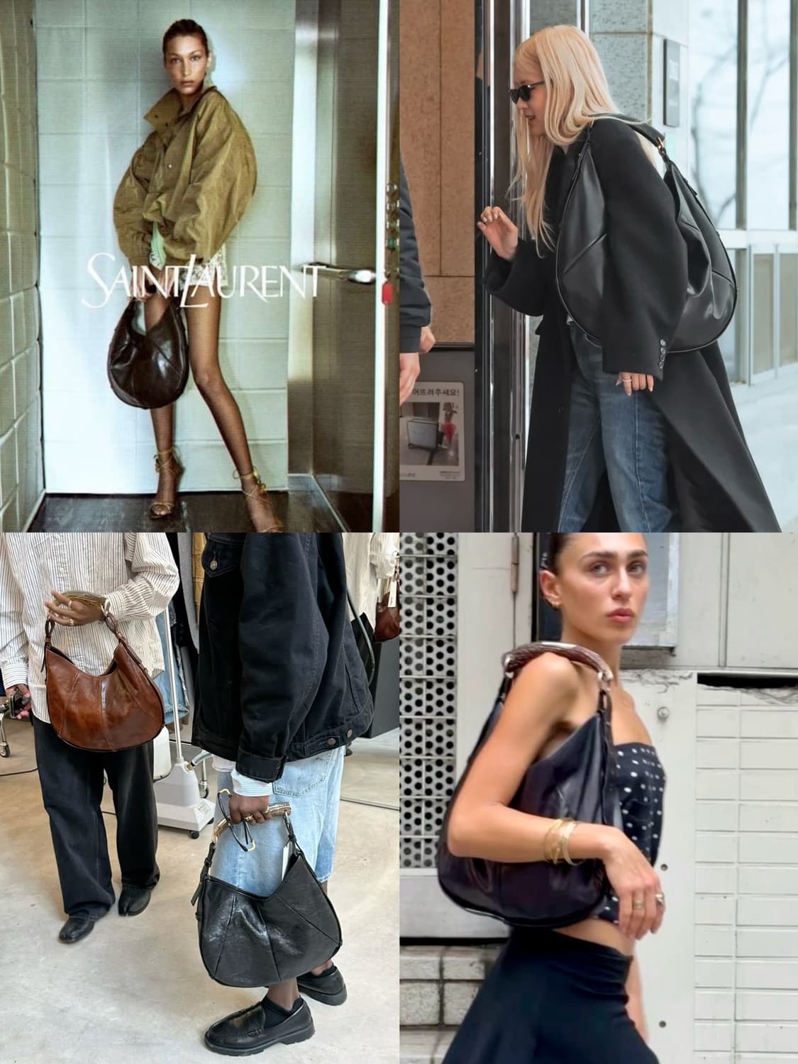 생로랑 SS02 몸바사 혼 백 상품이미지2