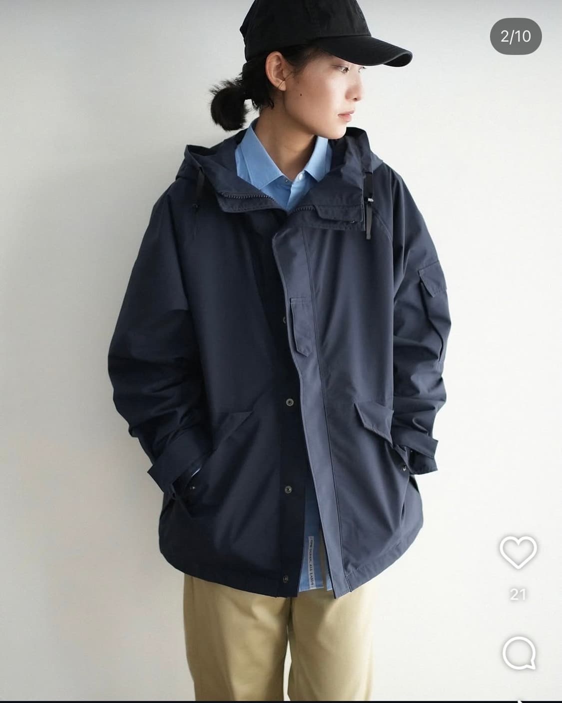 나나미카 2L NYLON GORE-TEX Cruiser Jacket 상품이미지1
