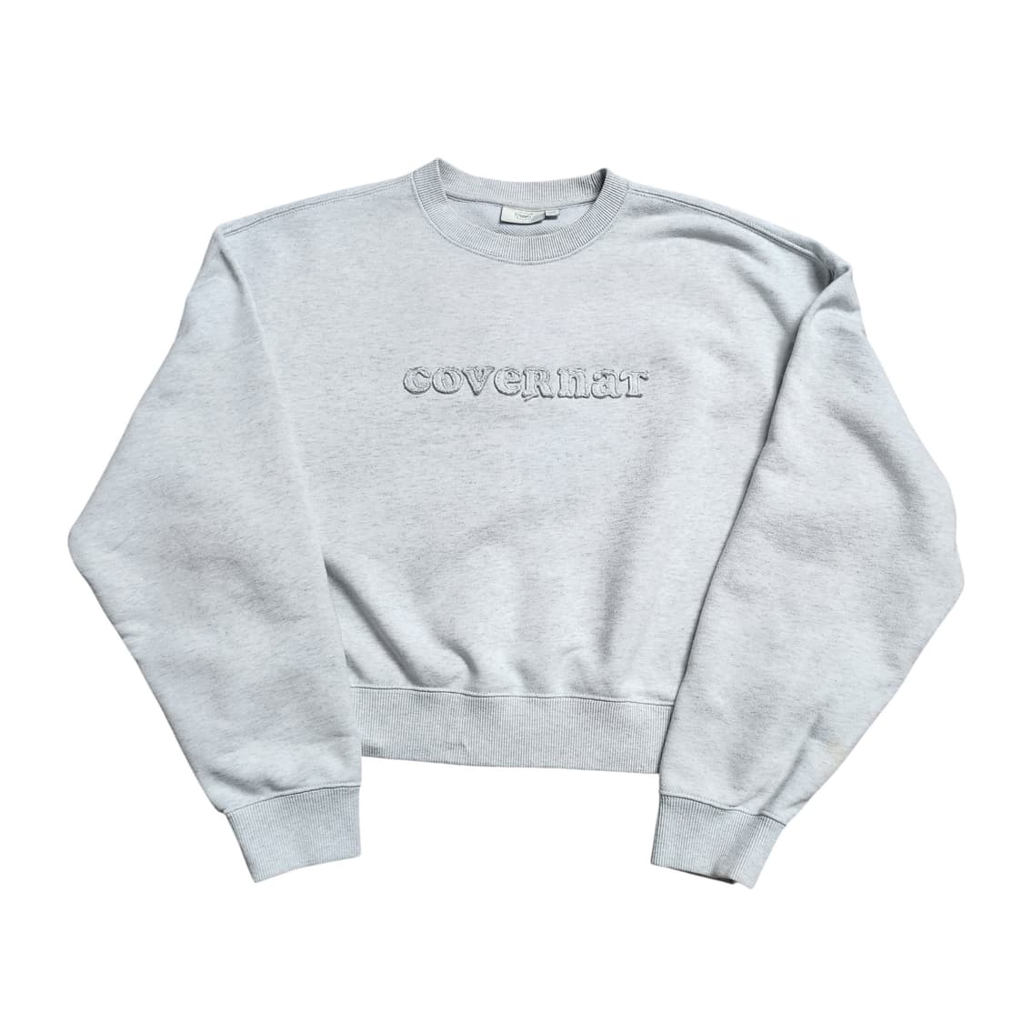 커버낫 크롭 맨투맨 상품이미지1