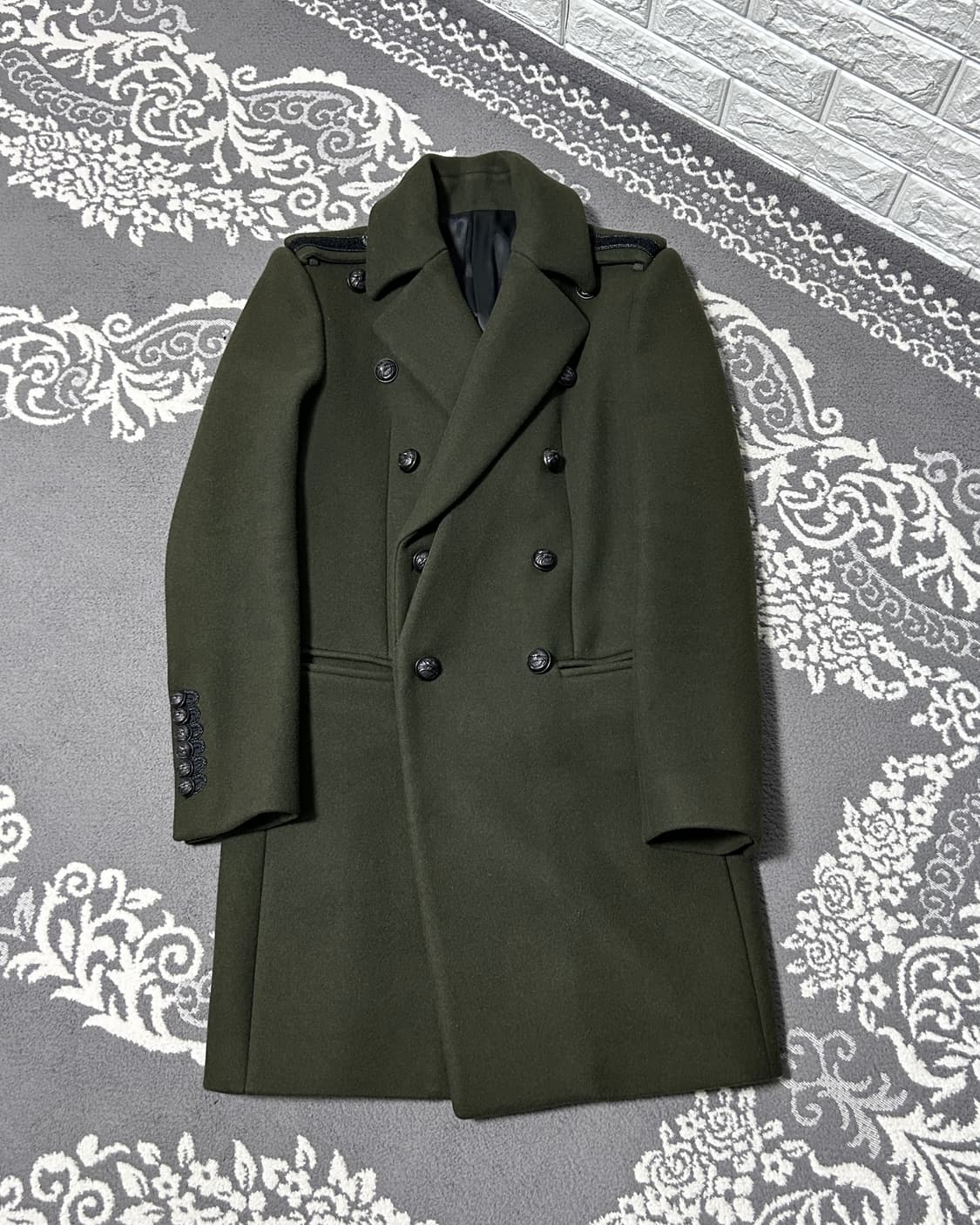 시스템 나폴레옹 더블 브레스티드 코트 상품이미지2