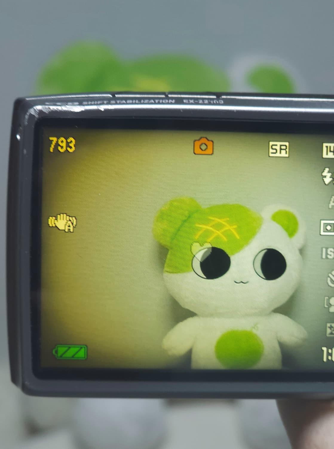 풀박스 ) 작례 있음 ) 카시오 엑슬림 z2300 민트 블루 상품이미지8