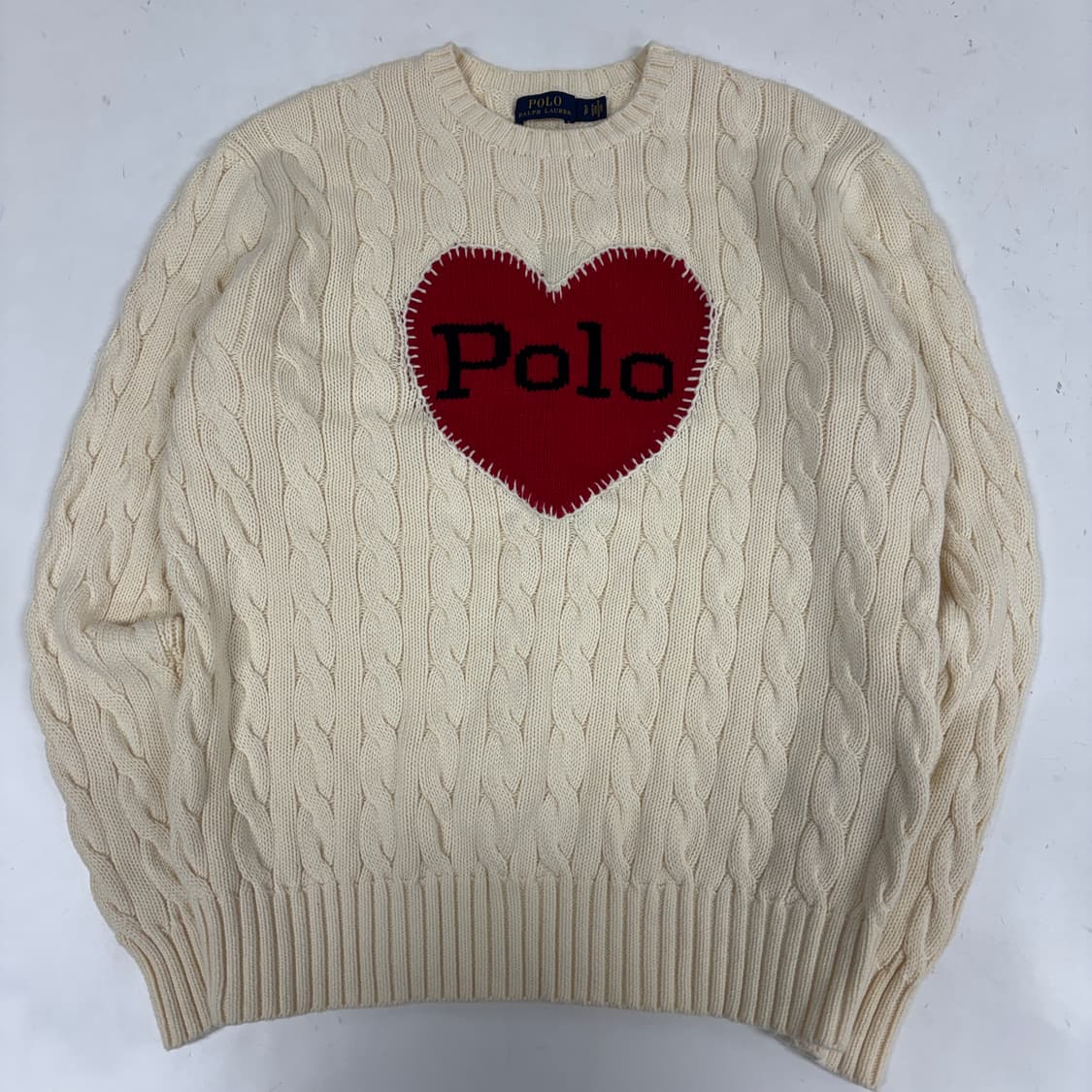 폴로 하트 니트 상품이미지3