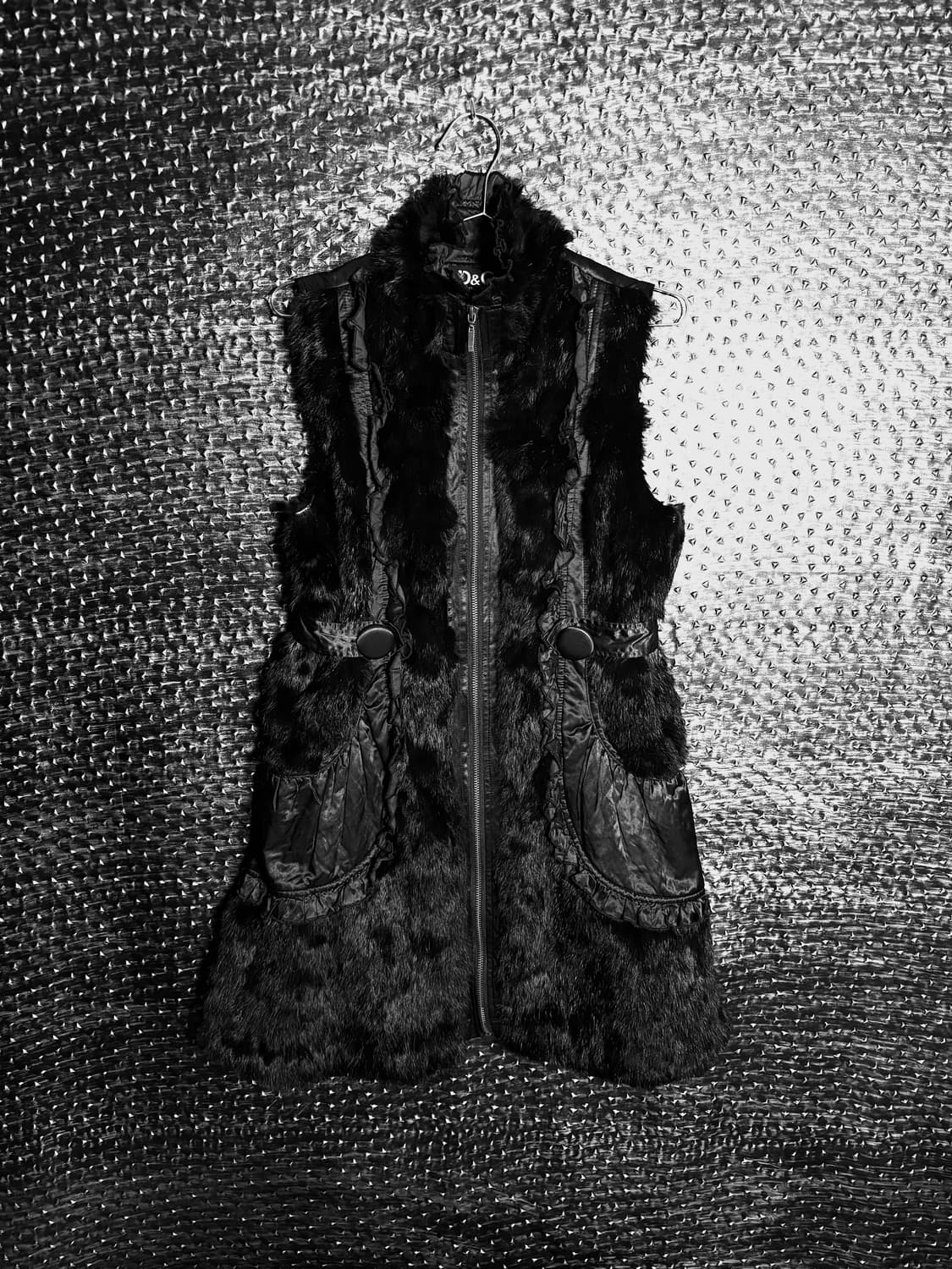 D&G 롱 퍼 베스트 상품이미지2