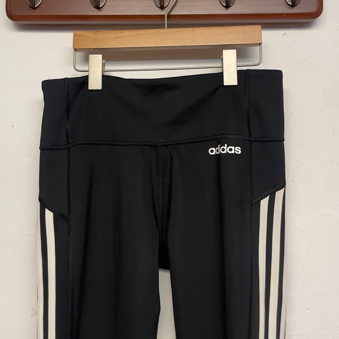 아디다스 (우먼) 에어로레디 블랙 레깅스   상품이미지2