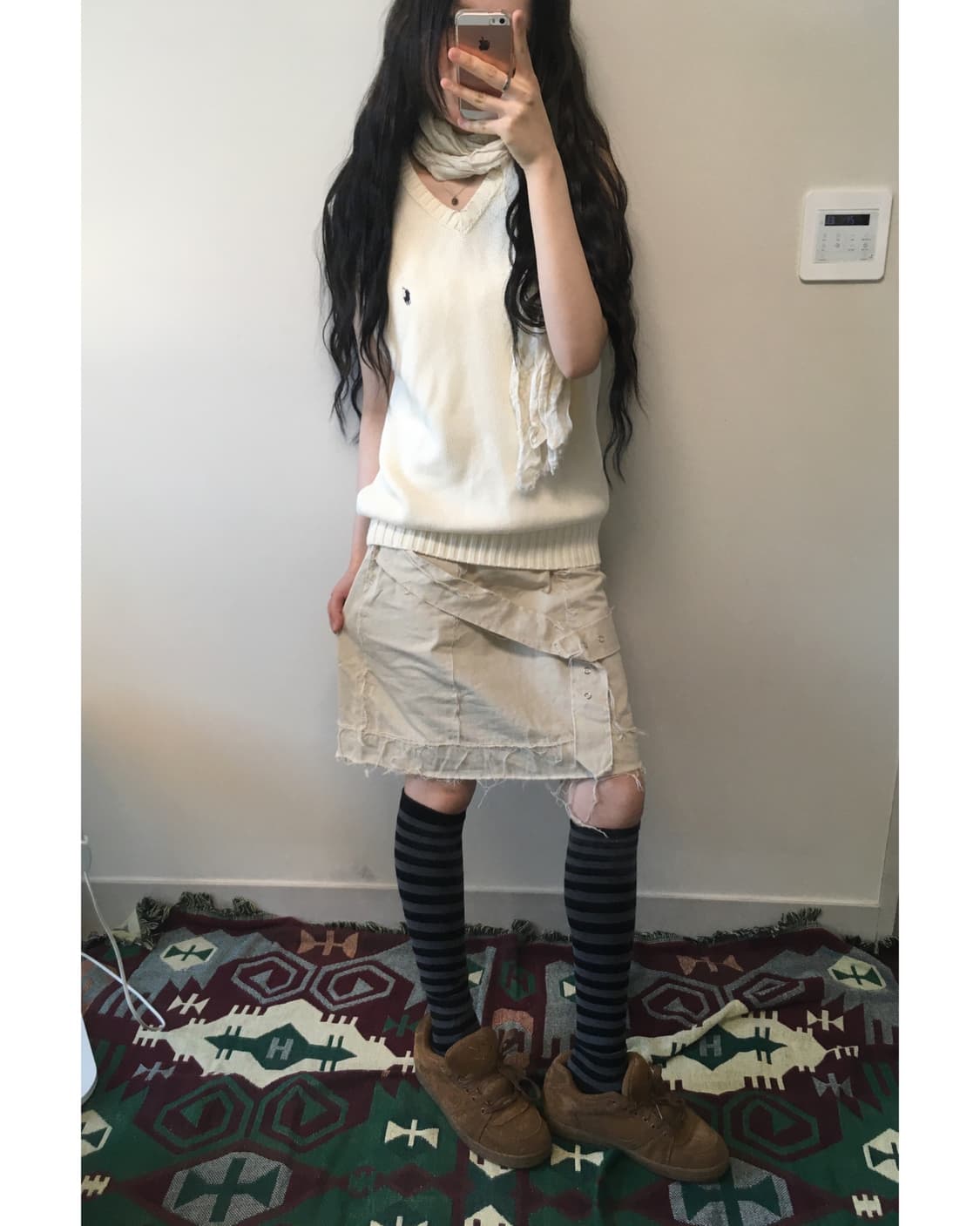 polo ivory girl set (2p) 상품이미지2