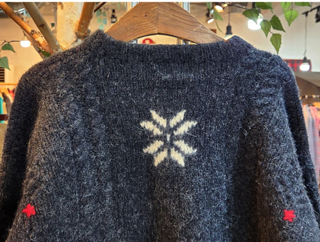 wool rich 울리치 울 챠콜 스웨터 상품이미지7