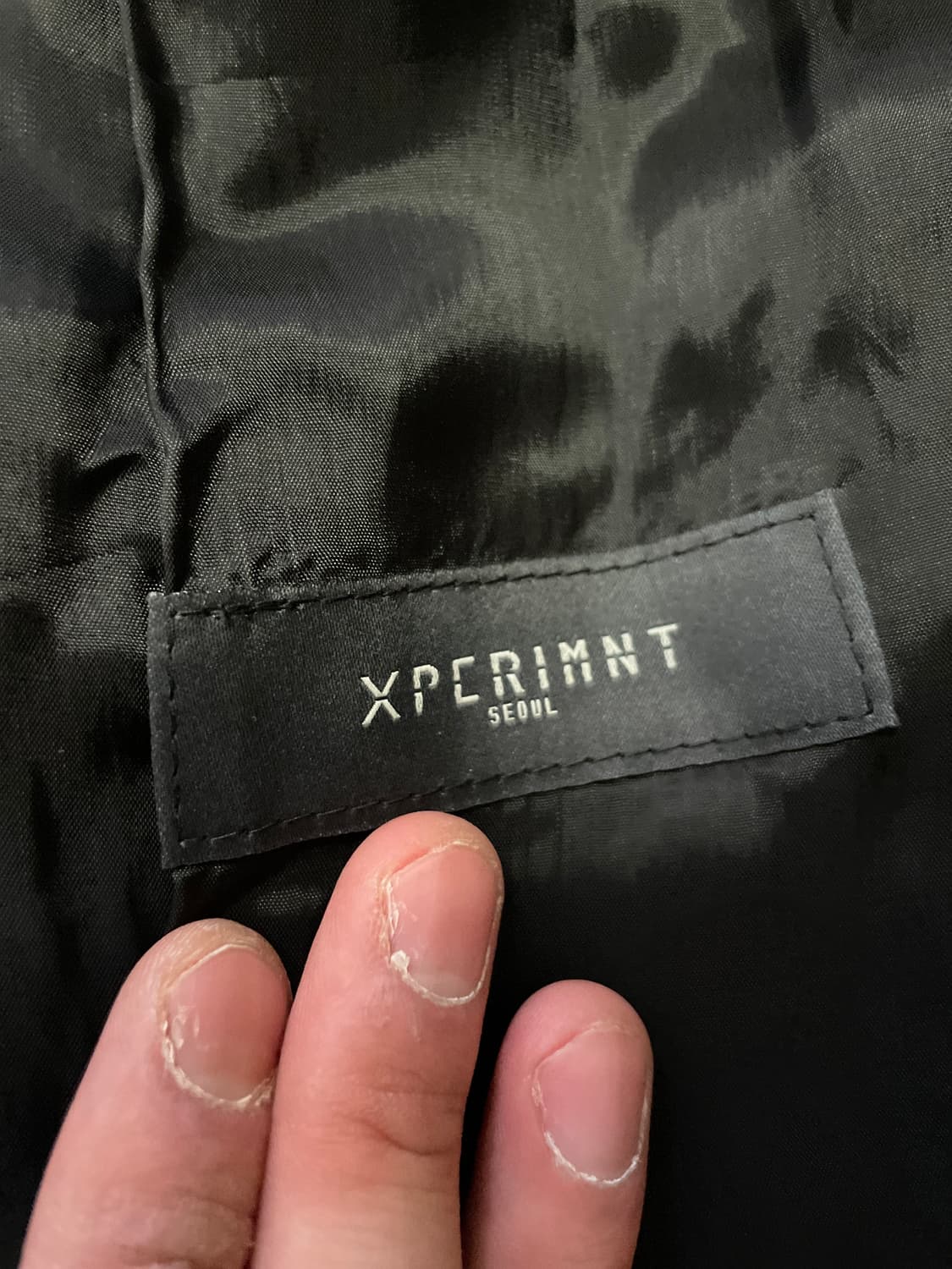 Xperiment 웨스턴 무드 2WAY 램스킨 양가죽 절개 레더 자켓 상품이미지7