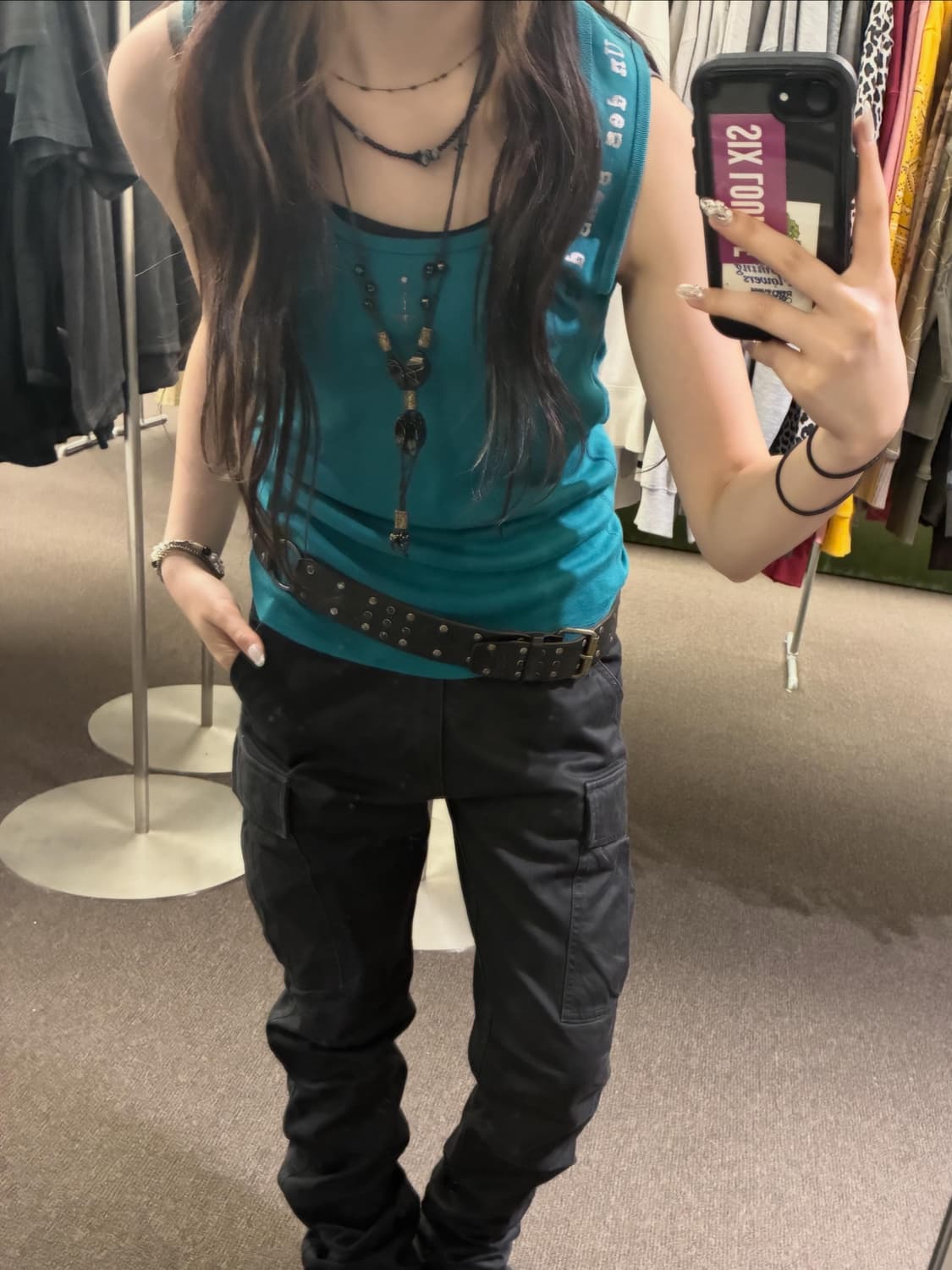 Tactical Grunge Chic 🎽💙 상품이미지2
