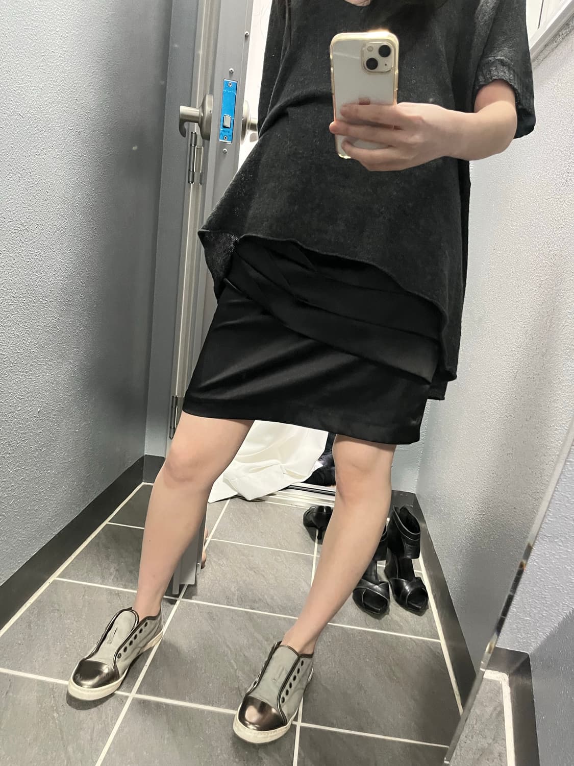 Vintage 핀턱 스커트 상품이미지5