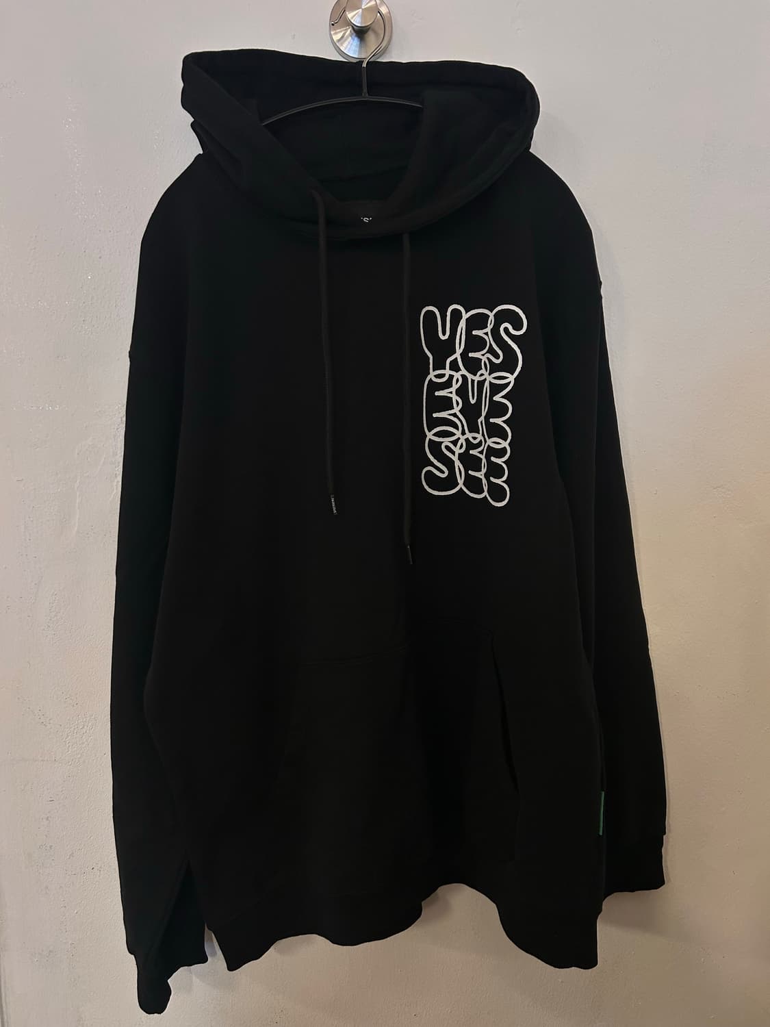 예스아이씨 YESEYESEE 후드티 블랙 XL 상품이미지1