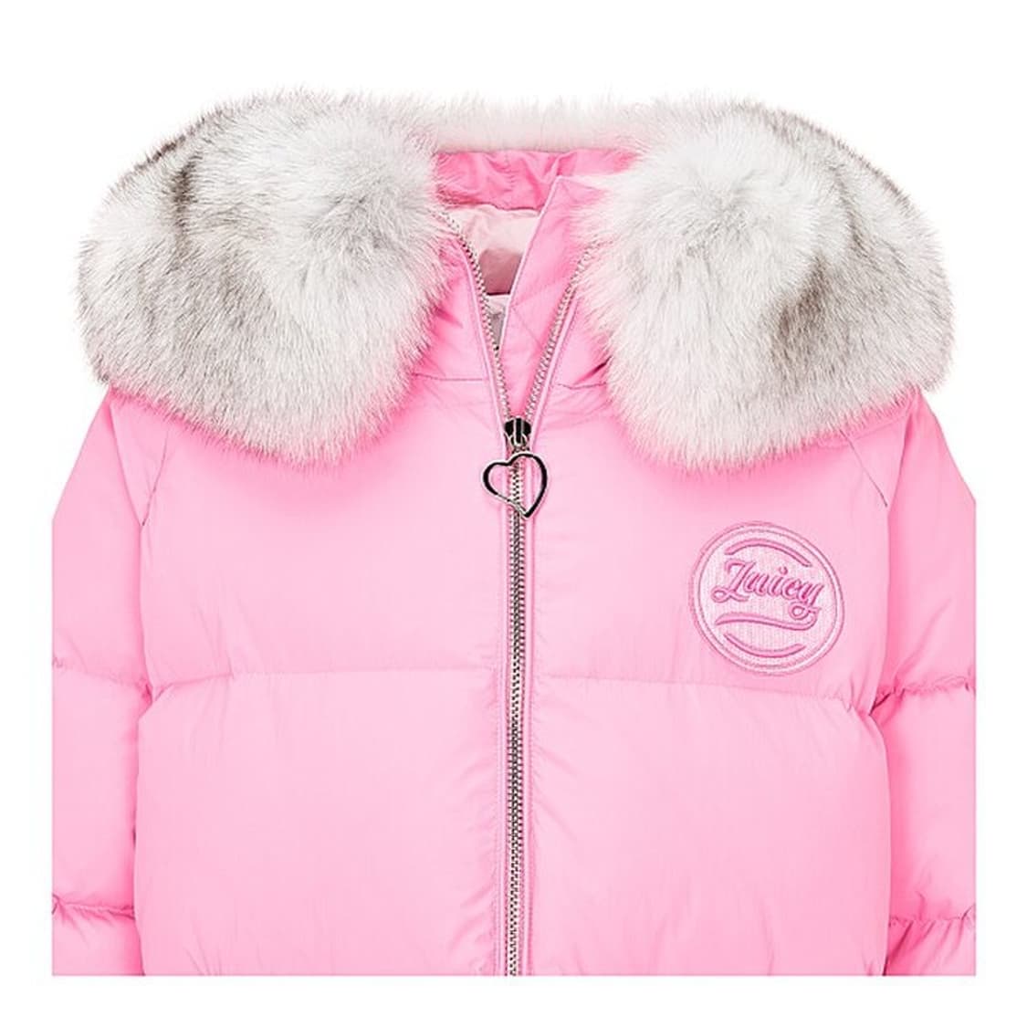 쥬시꾸뛰르 쥬시 와이드 후드 퍼 구스다운 점퍼(JC19417105) 상품이미지3