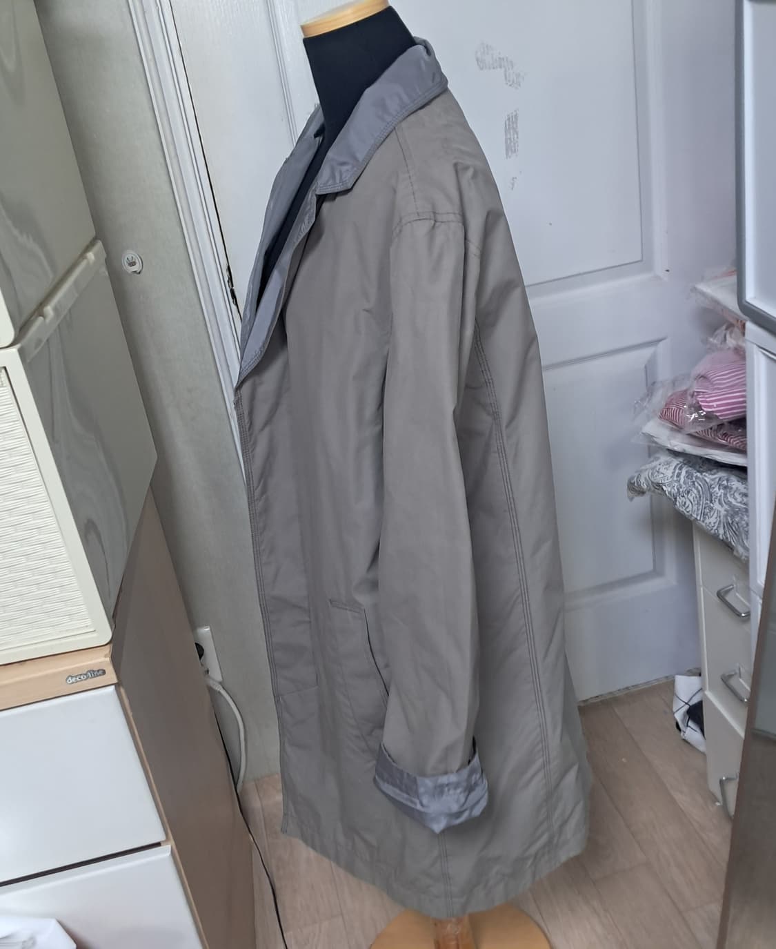 (상태최상)DKNY 남성 리버시블 트렌치코트 자켓 S 상품이미지8