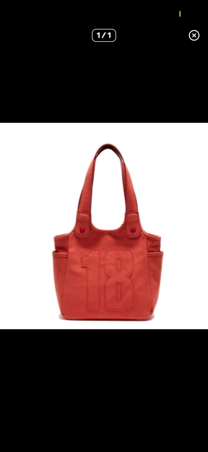 파르티멘토 넘버링 토트백 레드 상품이미지1