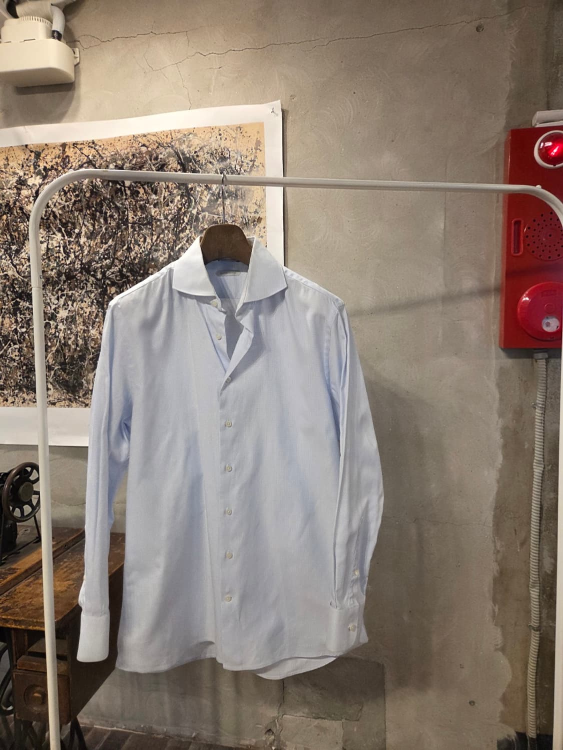 수트서플라이 와이드스프레드칼라 셔츠 상품이미지1