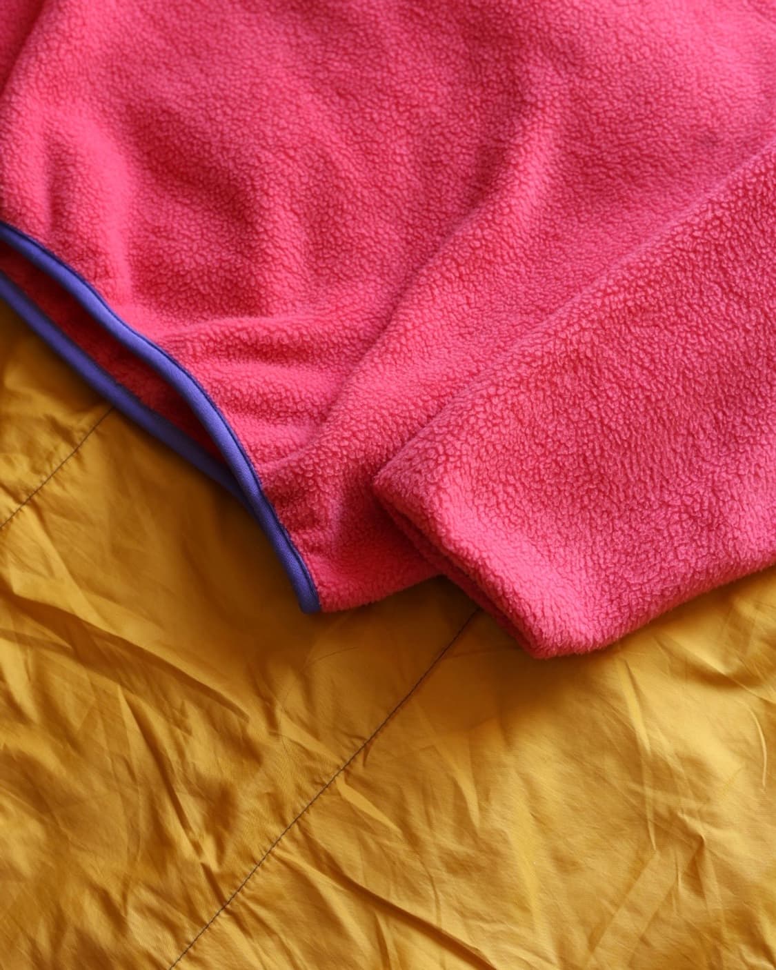 파타고니아 80s 신칠라 스냅티 플리스 (Salmon Pink) 상품이미지7