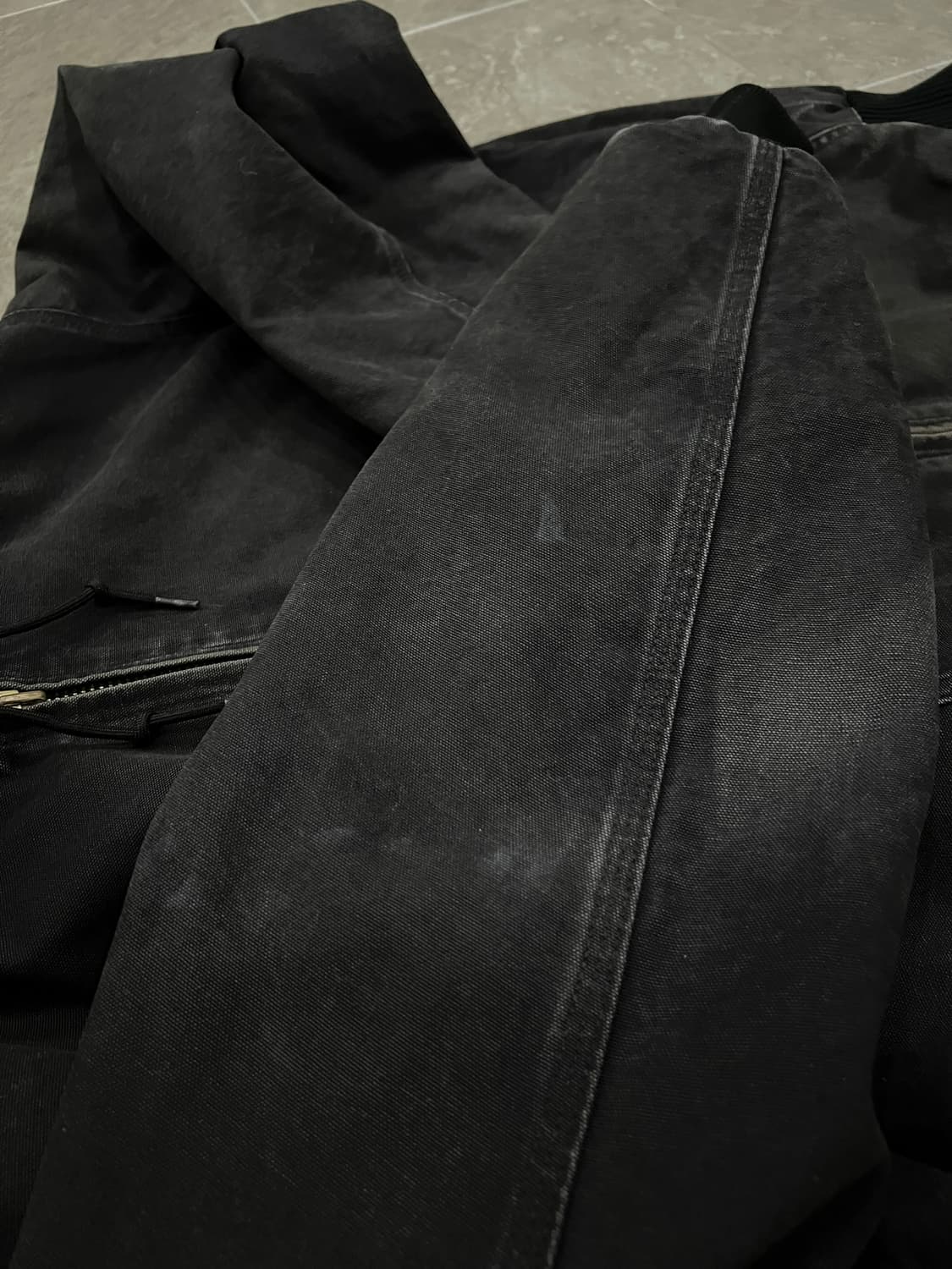 (L-TALL) 칼하트 후드 덕 액티브 자켓 J130 BLK 블랙 상품이미지8