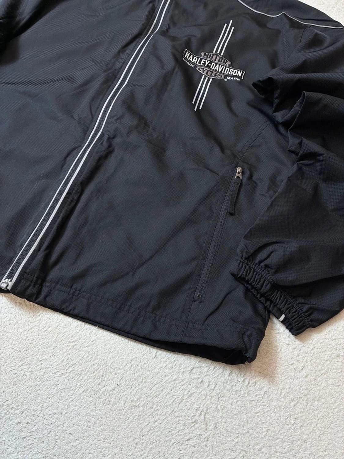 할리데이비슨 00's 리플렉티브 하이넥 윈드 자켓 PN6896 상품이미지4